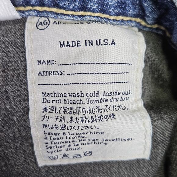 AG Adriano Goldschmied Farrah 70s Bell Bottom Jeans Women 28 Revolve Flare 28x34 - Picture 14 of 16